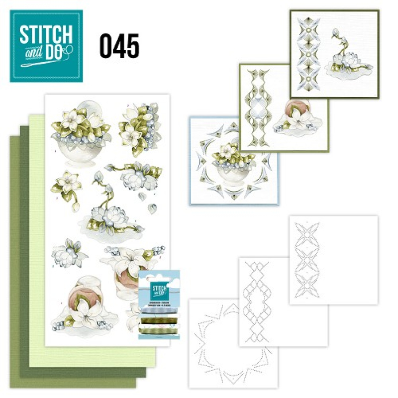 Stitch and Do 045 - Winterflowers